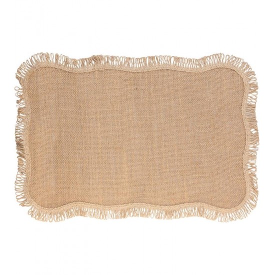 Lugar Americano 45x30cm De Fibra Natural Juta